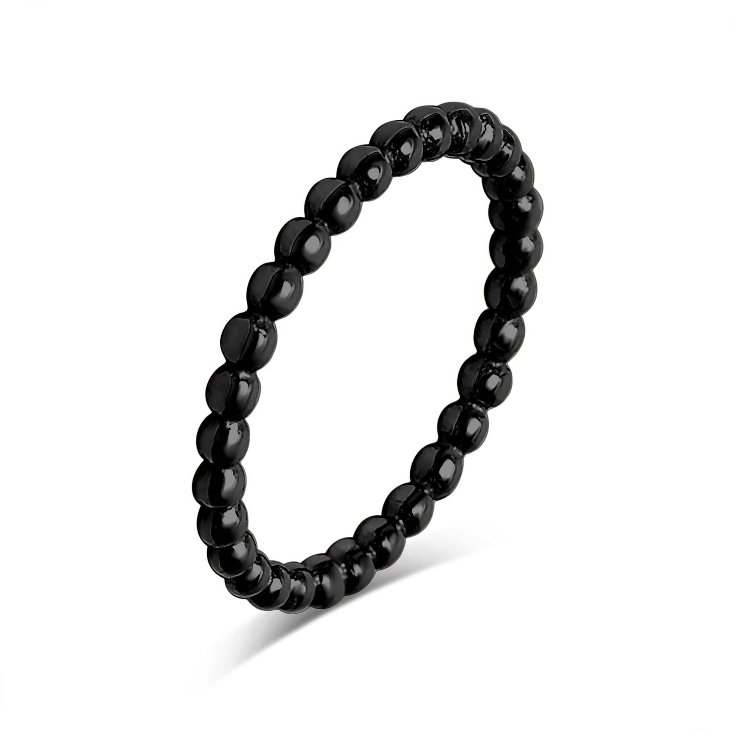 Stainless Steel Waterproof Beaded Spacer Ring