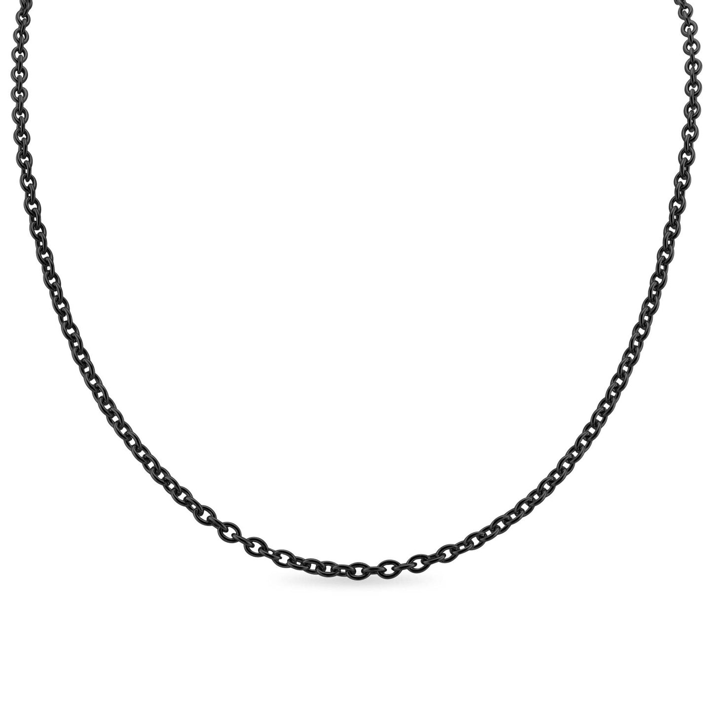 Stainless Steel Waterproof Loop Chain Necklace