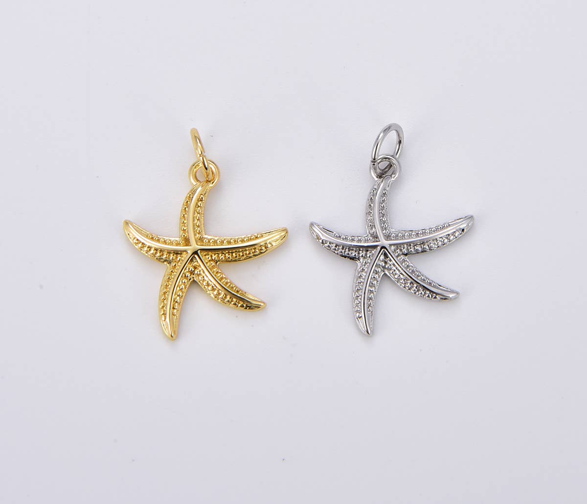 Tiny Mini Gold Filled Starfish Sea Charm Pendant