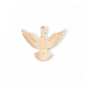 18K Large Gold PVD Stainless Steel Eagle Charm