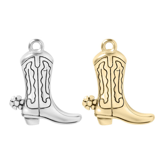 Cowboy Boot Pendant Charm