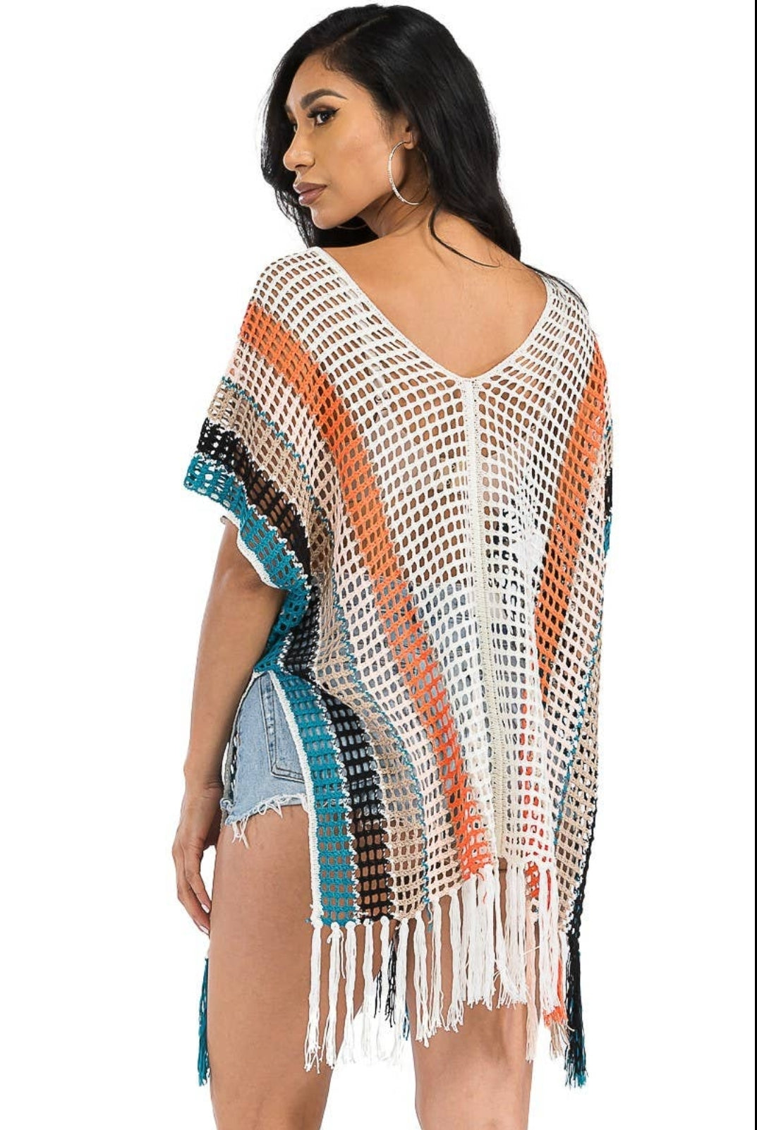 Studio|Cap Cana Crochet Knit Cover-Up