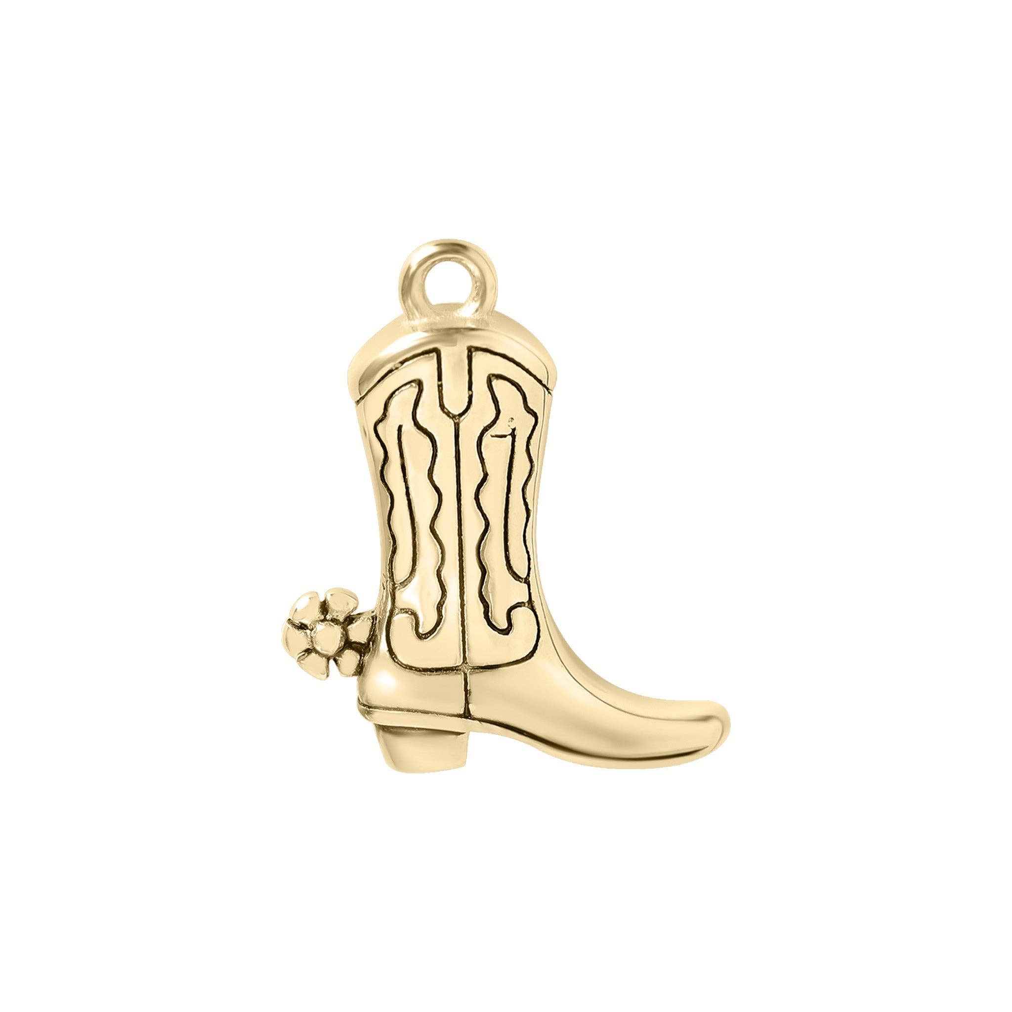 Cowboy Boot Pendant Charm