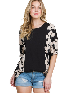 Rodeo Love Ribbed Oversized Tee