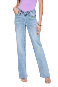 Judy Blue V Front Waistband Straight Jeans