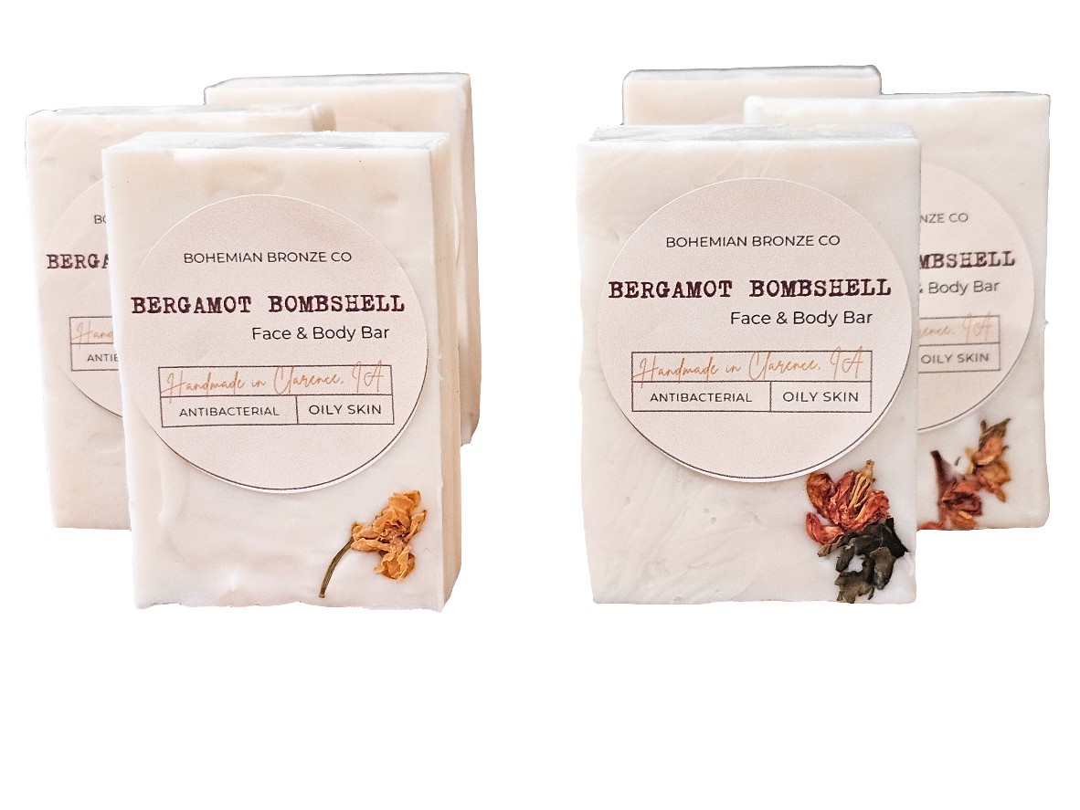 Bergamot Bombshell Face & Body Soap Bar For Oily Skin