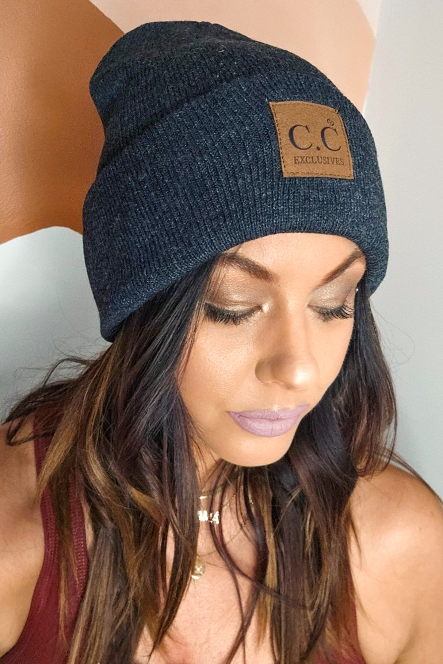 Studio|C.C. Beanie In Dark Melange Gray