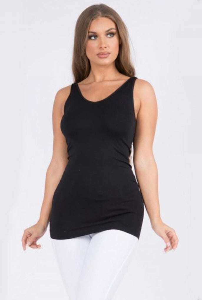 Studio|Favorite Fat Sucker Seamless Basic Tank In Multiple Colors