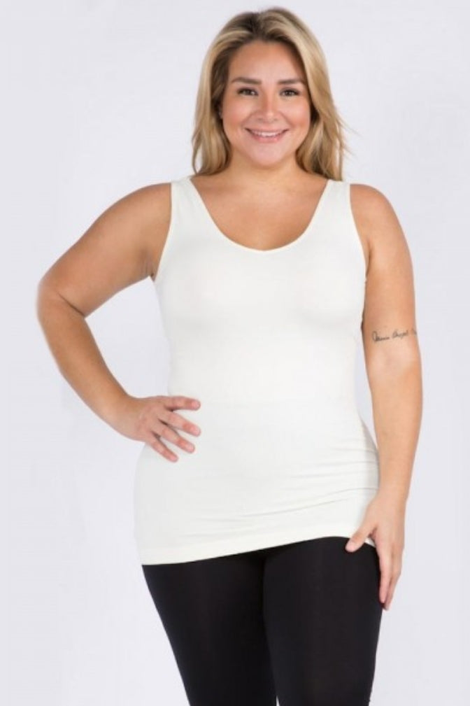 Studio|Favorite Fat Sucker Seamless Basic Tank In Multiple Colors