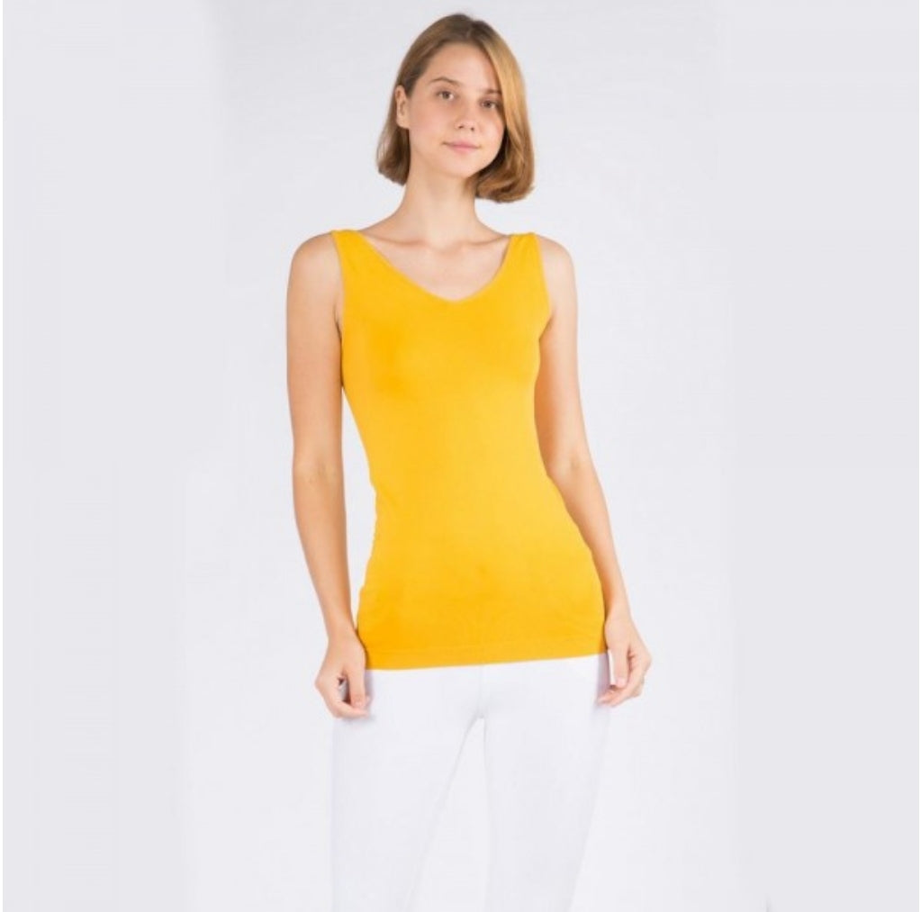 Studio|Favorite Fat Sucker Seamless Basic Tank In Multiple Colors