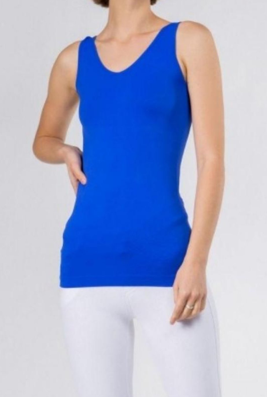 Studio|Favorite Fat Sucker Seamless Basic Tank In Multiple Colors